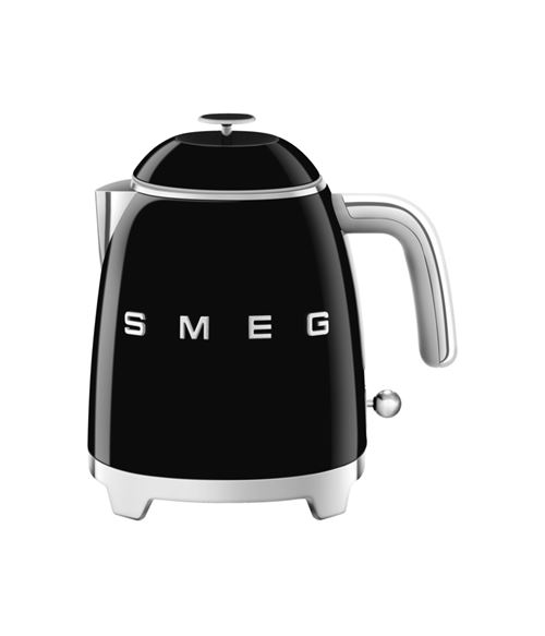 Bouilloire Années 50 0,8 l Smeg Noir et Inox
