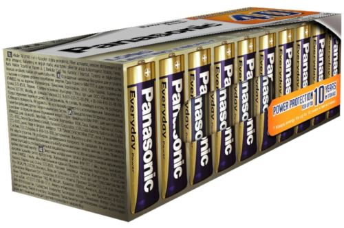 Pack de 40 piles Panasonic LR3 AAA