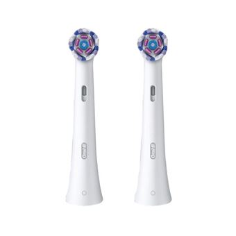 Pack de 2 brossettes Oral-B iO Radiant White Blanc