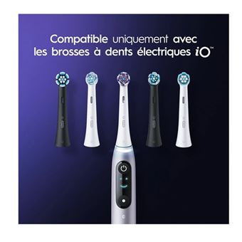 Pack de 2 brossettes Oral-B iO Radiant White Blanc