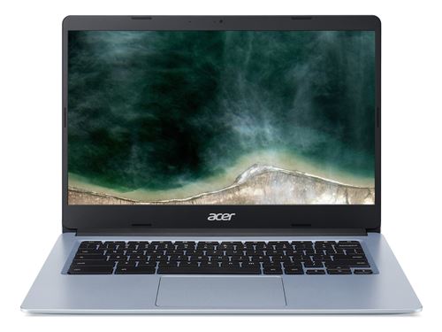 Chromebook Acer Cb314-1Ht-C6Uf Ecran Tactile 14" Intel Celeron 8 Go Ram 64 Go Emmc Gris Argent