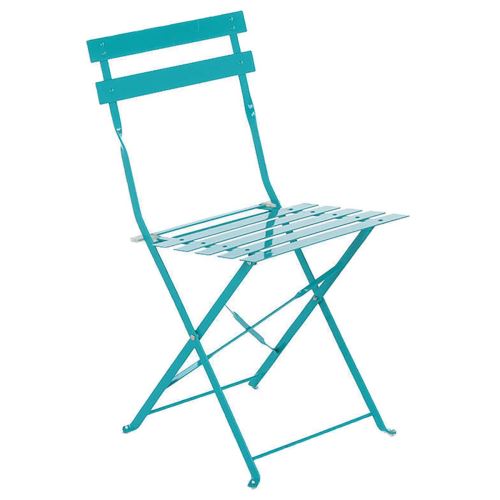 Chaise de jardin Hespéride Pliable Camargue Lagon Brillant Chaise de jardin Hespéride Pliable Camargue Lagon Brillant