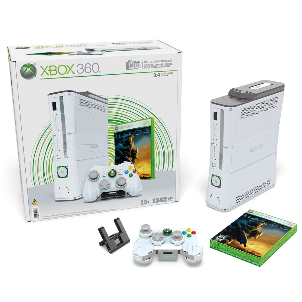 Jeu de brique et bloc Mega™ Console Showcase Microsoft® Xbox - Jeu