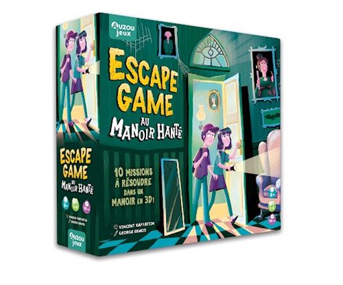 Jeu D'Escape Game Auzou Au Manoir Hanté