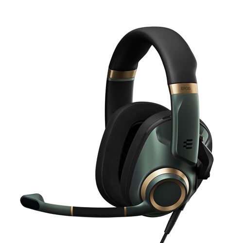 Casque Gaming Filaire Epos H6Pro À Acoustique Fermée Vert