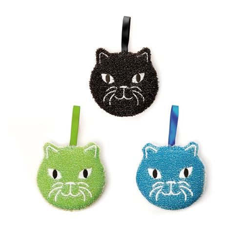 Lot x3 eponges chat