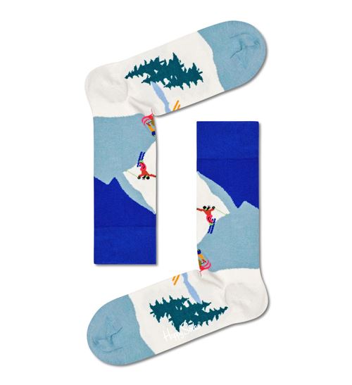Chaussettes courtes Happy Socks Downhill Skiing Taille 41-46