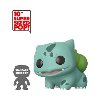 Figurine Funko Pop Games Pokemon 10" Bulbizarre Exclusivité FNAC