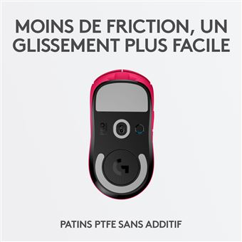 Souris Gaming sans fil Wifi Logitech G PRO X Superlight Rose