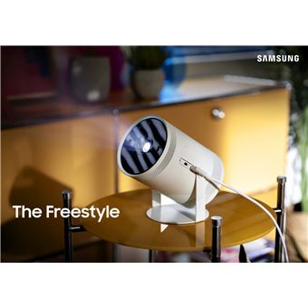 Vidéoprojecteur nomade Samsung The Freestyle Smart TV SP-LSP3 Full HD Blanc