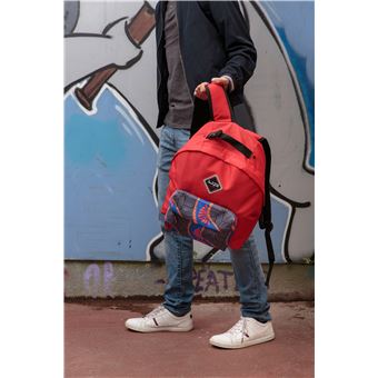 Sac à dos Bodypack personnalisable avec 2 poches Rouge