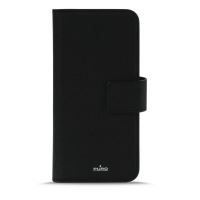 Etui folio détachable Puro avec coque magnétique Noir pour iPhone X