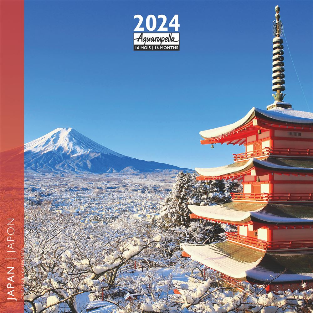 Paysages du Japon - calendrier 2024