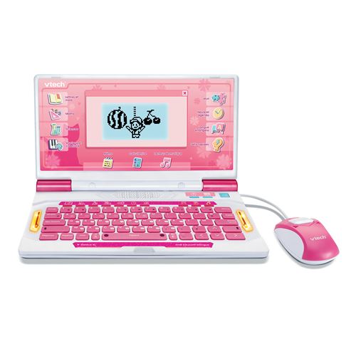 Genius XL – Ordi éducatif bilingue rose VTECH
