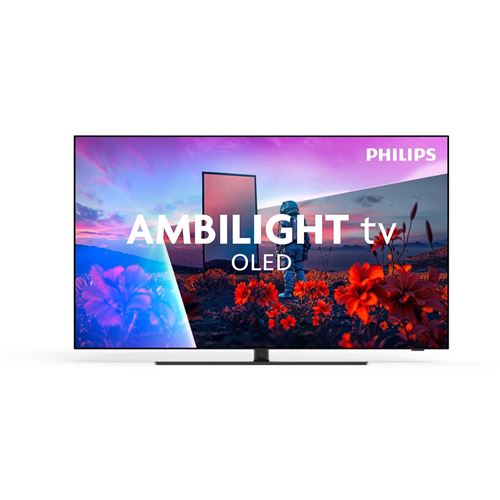 Philips 55OLED851 Classe de diagonale 55 TV OLED Smart TV TITAN OS 4K UHD (2160p) 3840 x 2160 HDR