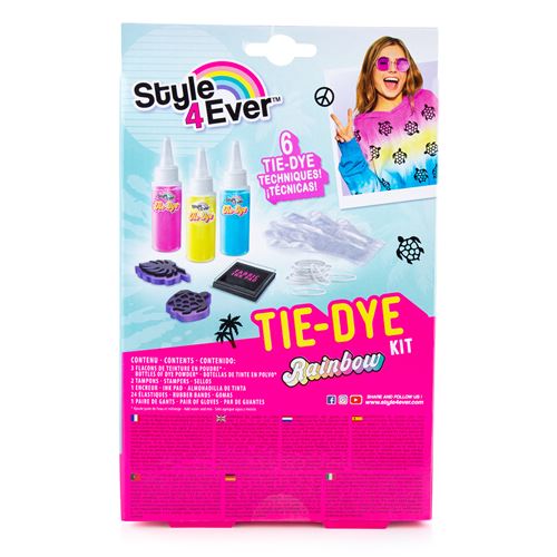 style 4 ever rainbow tie dye