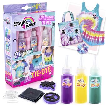 Jeu créatif Style For Ever Kit teinture Tie Dye