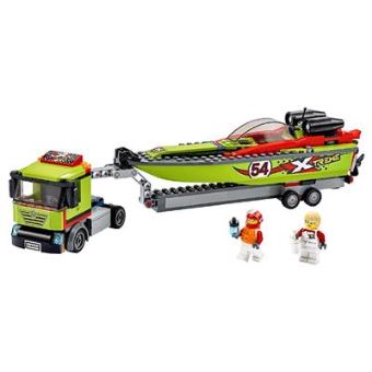 60254 Le transport du bateau de course LEGO® City