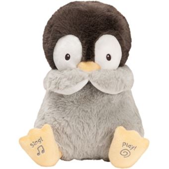 Peluche Gund Kissy le Pingouin animé