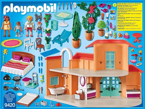 playmobil family fun maison
