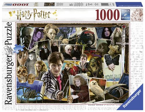 Puzzle 1000 Pièces Ravensburger Harry Potter Contre Voldemort