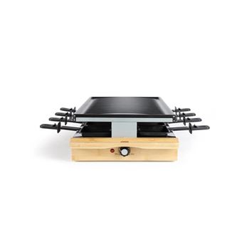 Appareil à Raclette 8 personnes Livoo DOC257 1200 W Noir