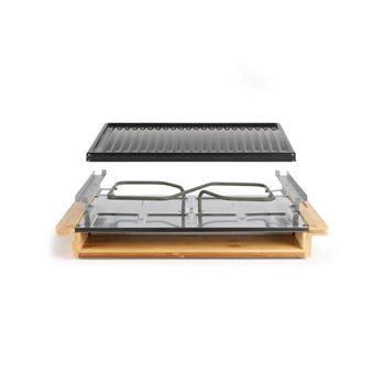 Appareil à Raclette 8 personnes Livoo DOC257 1200 W Noir