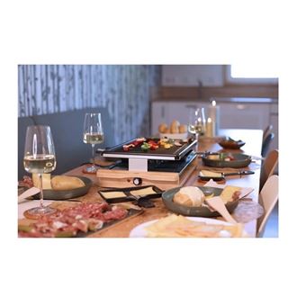 Appareil à Raclette 8 personnes Livoo DOC257 1200 W Noir