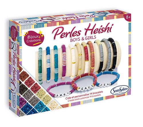 Snto Multicolore Création Perle Et Bijou Sentosphère Perles Heishi Boys & Girls