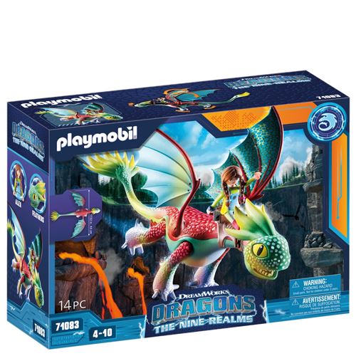 Playmobil Dragons 71083 The Nine Realms Feathers And Alex
