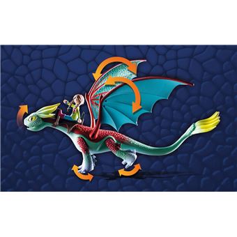 Playmobil Dragons 71083 The Nine Realms Feathers and Alex