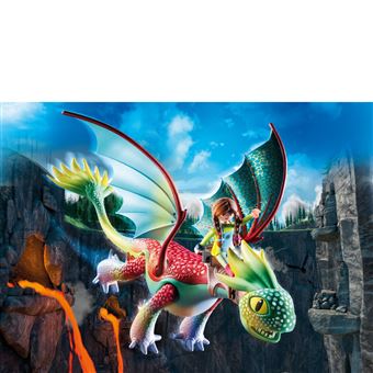 Playmobil Dragons 71083 The Nine Realms Feathers and Alex