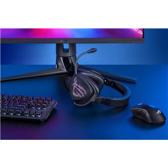 ASUS ROG Delta S Animate - Micro-casque - circum-aural - filaire - USB, USB-C - noir