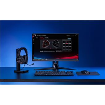 ASUS ROG Delta S Animate - Micro-casque - circum-aural - filaire - USB, USB-C - noir