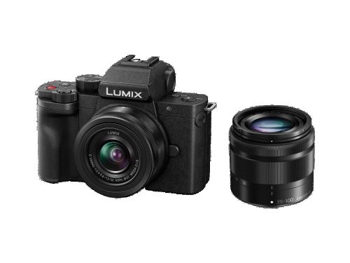 Appareil Photo Hybride Panasonic Lumix G100 Noir + Objectif G Vario 12-32 Mm F/3.5-5.6 Asph. Mega O.I.S. Noir