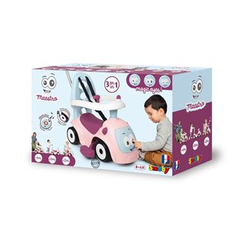 Porteur auto Smoby Maestro balade Rose et Bleu Porteur b b