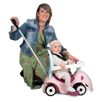 Porteur auto Smoby Maestro balade Rose et Bleu Porteur bebe a la Fnac