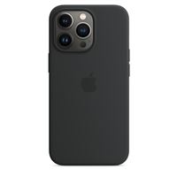 Coque en silicone Apple avec MagSafe pour iPhone 13 Pro Max Minuit