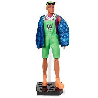 Poupée Barbie Collector BMR1959 Ken avec salopette Verte Modèle aléatoire