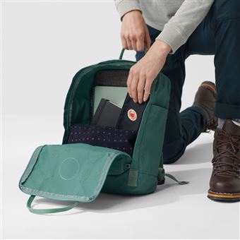 Sac à dos Fjällräven Kånken Sky blue-Light Oak