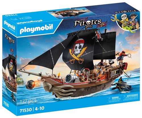 Jeux D'imitation Bateau Pirates Playmobil La Boite - vue 4