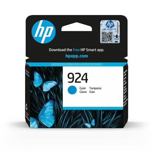 HP Cartouche d'encre 924 Cyan - vue 10