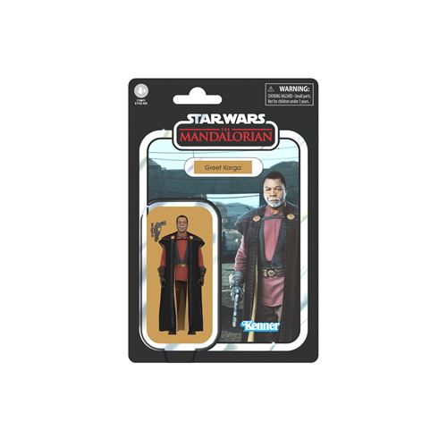 Figurine Vintage - Star Wars - Mandalorian- Greef Karga - 10cm