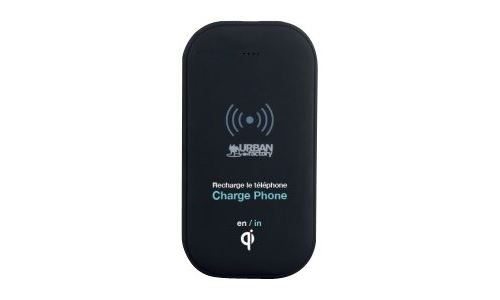 Batterie externe sans fil Urban Factory QI 5000 mAh avec socle de recharge Blanc
