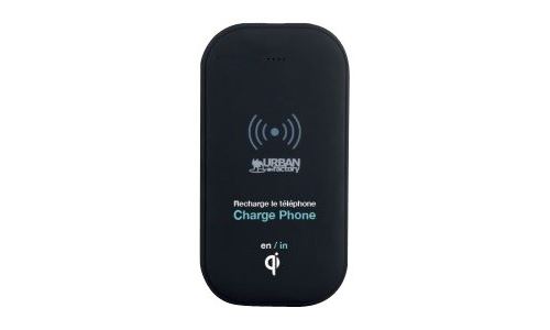 Urban Factory Free - Stand de recharge sans fil/banque d'alimentation - 5000 mAh (USB) - bleu