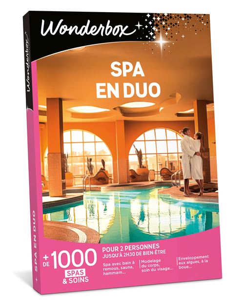 Coffret cadeau Wonderbox Spa en duo Edition 2025
