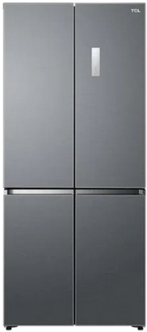 Réfrigérateur Multi-Portes Tcl Rc456Cxe0 456L Reconditionné Gris Anthracite