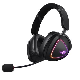 Casque gaming sans fil et filaire tri-mode Asus ROG Delta II Noir - 1
