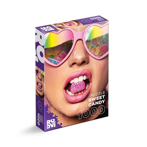 Puzzle D-Toys Bonbon Sucre 1000 pièces - D Toys