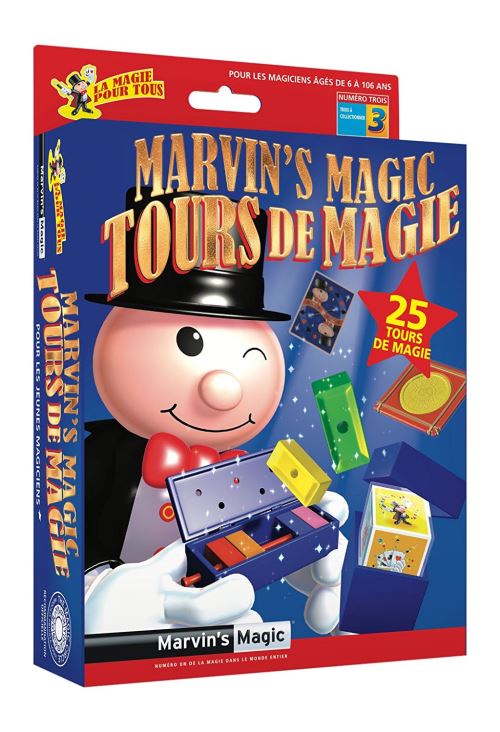 Coffret de magie Marvin’s Magic 25 tours de magie Modèle aléatoire